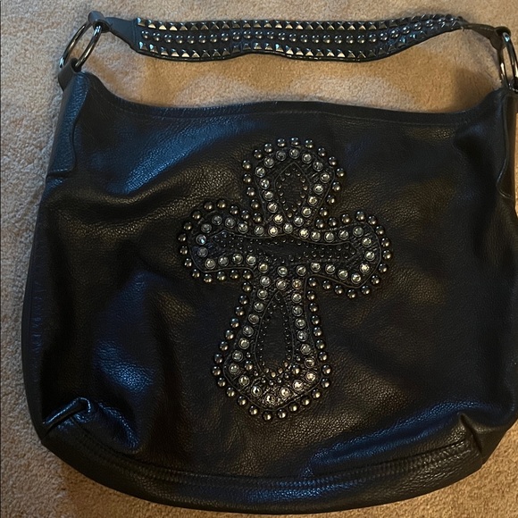 LeatheRock Studded  👜 Handbag - Picture 2 of 6
